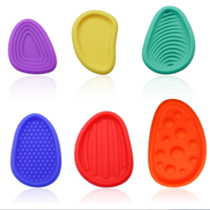 OMJMYY 12 Stück Fidget Toys Sensory Stones Emotional Beruhigendes